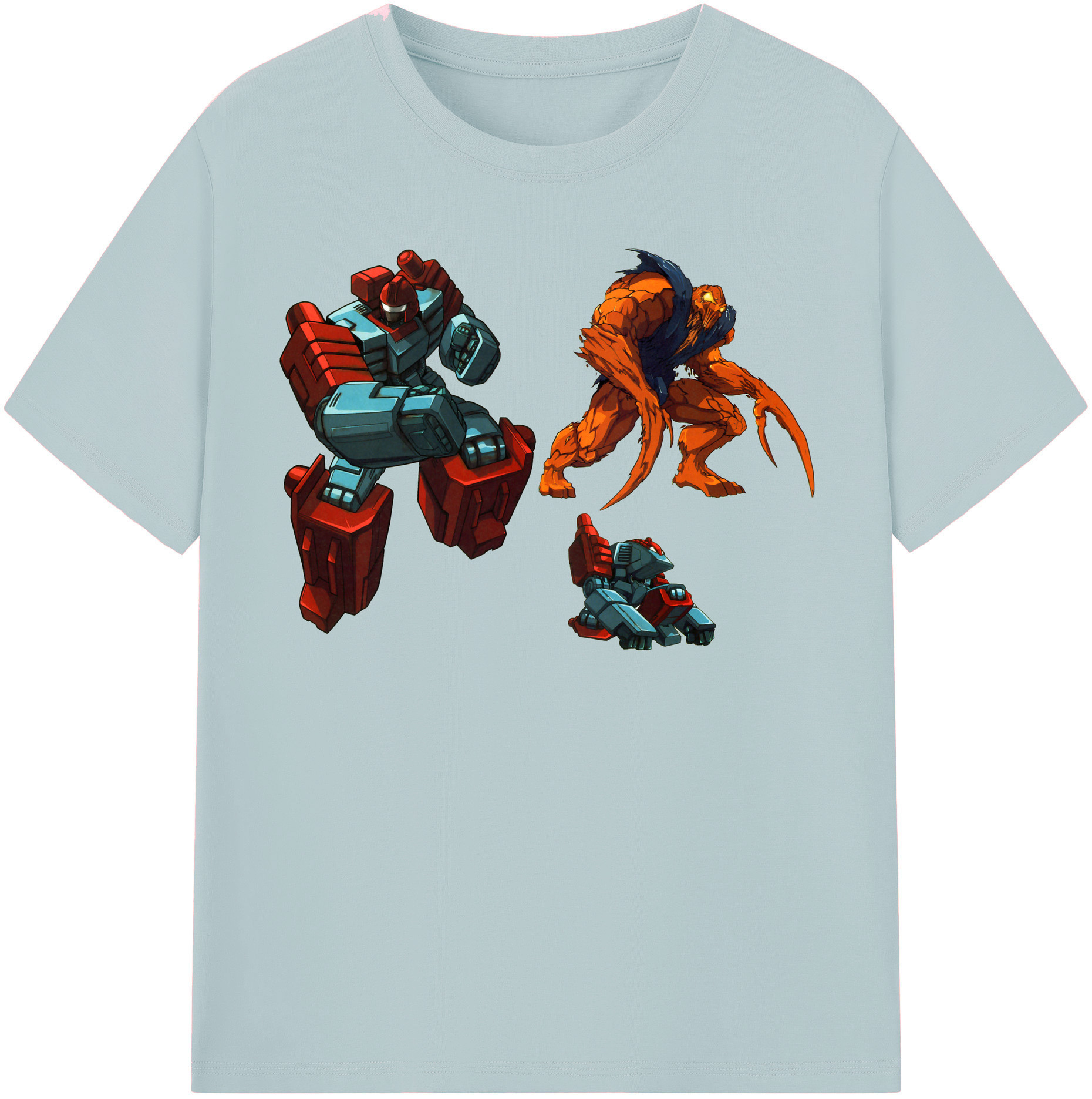 （画像用）  綿100％半袖Tシャツ（フロントプリント）